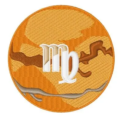 Weekend Sale Mercury Symbol Embroidery Design