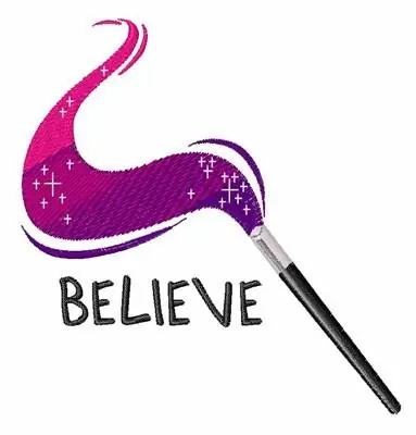 Low Price Believe Embroidery Design