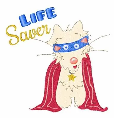 Wholesale Life Saver Embroidery Design