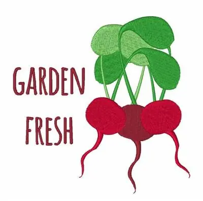 Garden Fresh Embroidery Design Grab Now