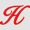 SCRIPT H Embroidery Design Flash Sale
