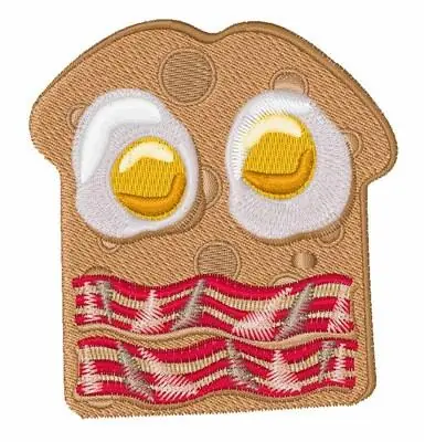 Limited Offer Breakfast Sandwich Embroidery Design
