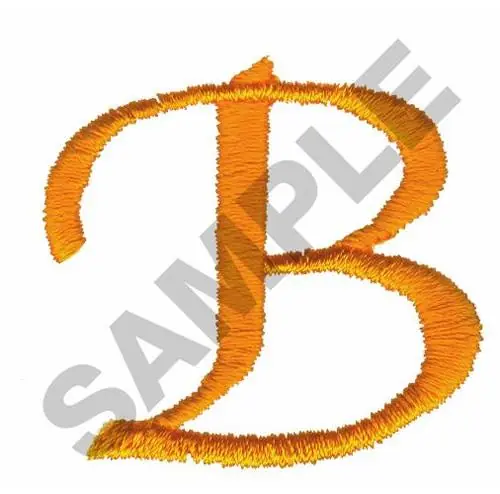 Crafted CHANCERY B Embroidery Design