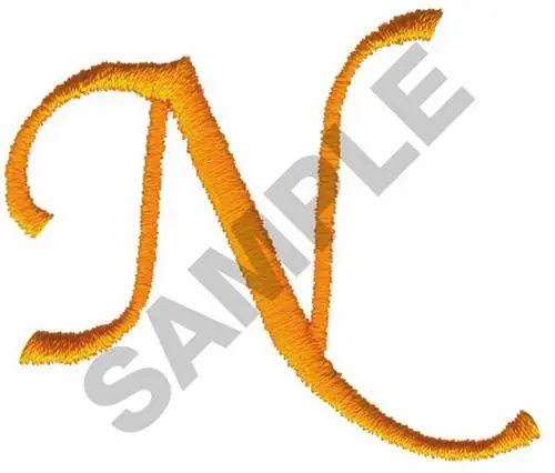 Direct From Factory CHANCERY N Embroidery Design