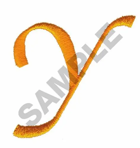 CHANCERY Y Embroidery Design Money Back Guarantee