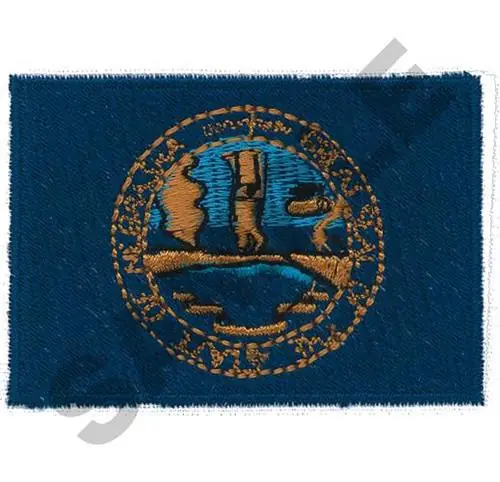 Sale NEBRASKA FLAG Embroidery Design