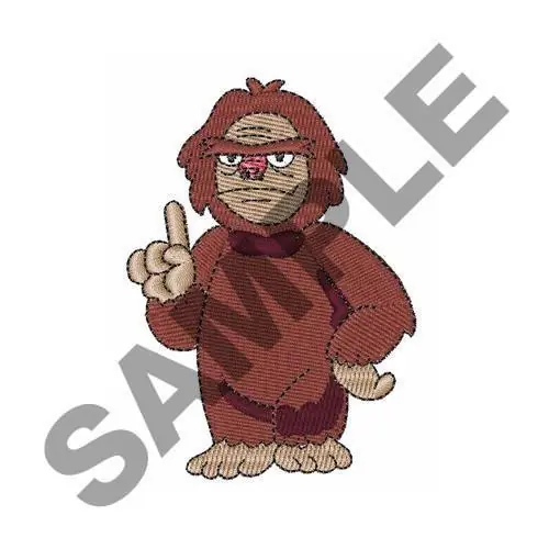 Sasquatch Embroidery Design Sale