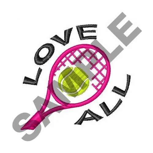 Editor’s Pick Love All Embroidery Design