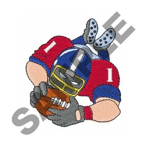 Football Player Embroidery Design Editor’s Pick