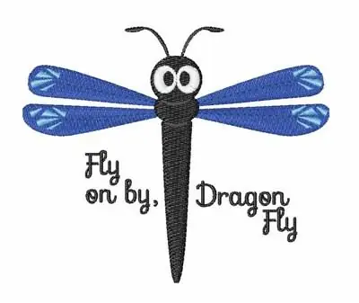 Secure Checkout Fly On By Embroidery Design