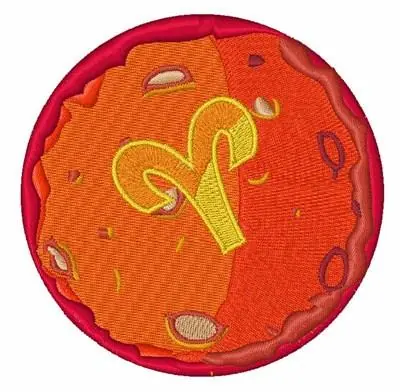 Aries Symbol Embroidery Design Secure Checkout