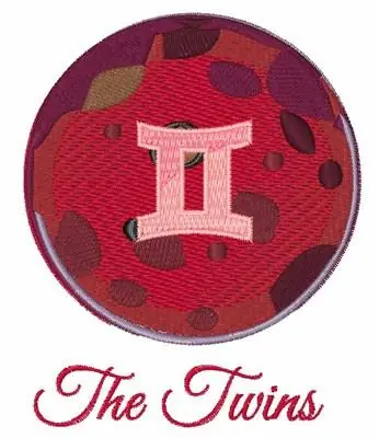 Direct From Factory The Twins Embroidery Design