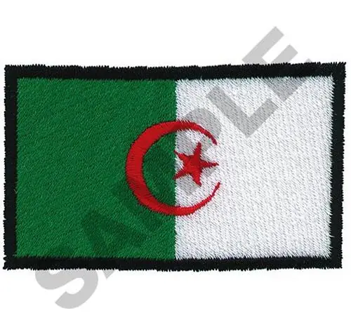 ALGERIA FLAG Embroidery Design Order Now