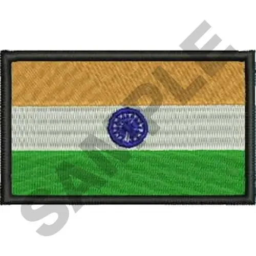 INDIA FLAG Embroidery Design Bargain
