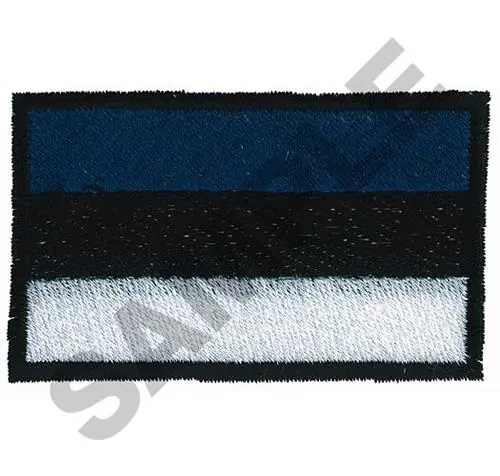 New Arrival ESTONIAN FLAG Embroidery Design