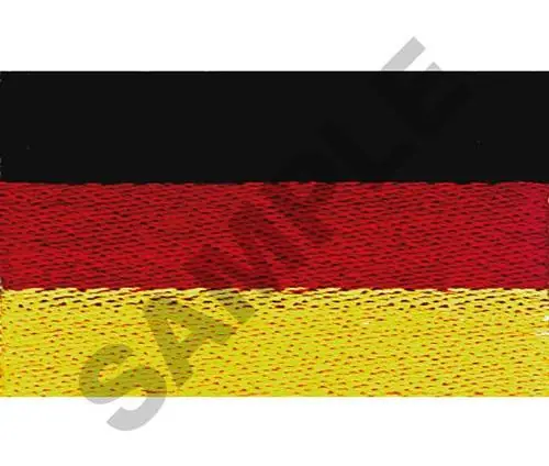 Today Only GERMANY FLAG Embroidery Design