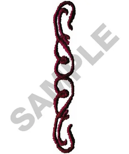 Luxury SCROLL BORDER Embroidery Design