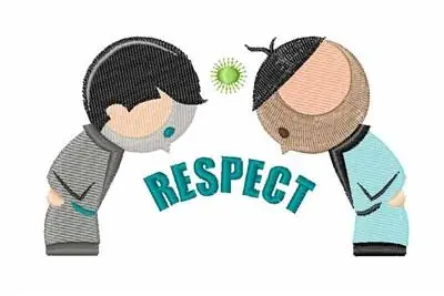 Latest Respect Embroidery Design