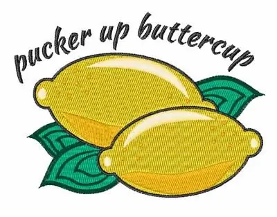 Pucker Up Embroidery Design Same Day Shipping