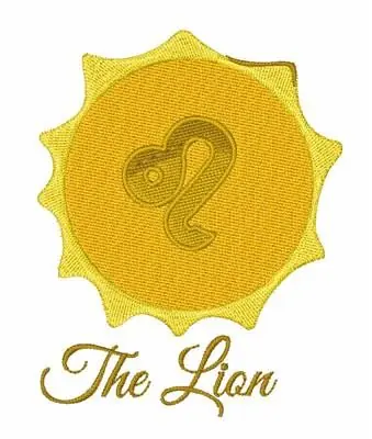 The Lion Embroidery Design Flash Sale