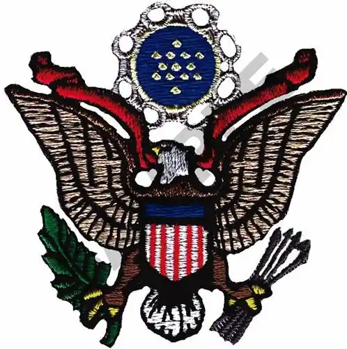 GREAT SEAL OF THE UNITED STATES Embroidery Design Cheap