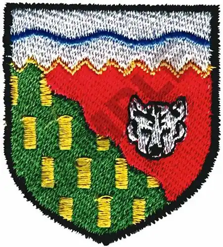 Warranty Included NORTHWEST TERRITORIES SHEILD Embroidery Design