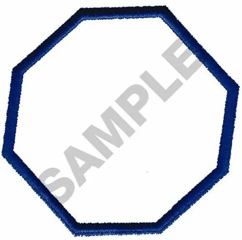 OCTAGON BORDER 630 Embroidery Design Money Back Guarantee