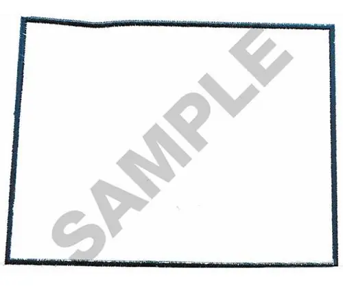 Cheap COLORADO OUTLINE Embroidery Design