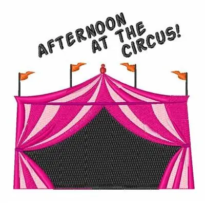 At the Circus Embroidery Design Buy Online