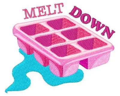 Reduced Price Melt Down Embroidery Design