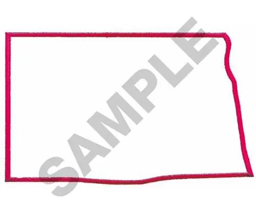 NORTH DAKOTA Embroidery Design Special Offer