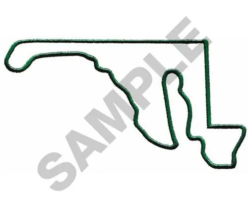 Price Cut MARYLAND OUTLINE Embroidery Design