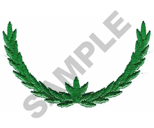 Cheap LAUREL WREATH 718 Embroidery Design