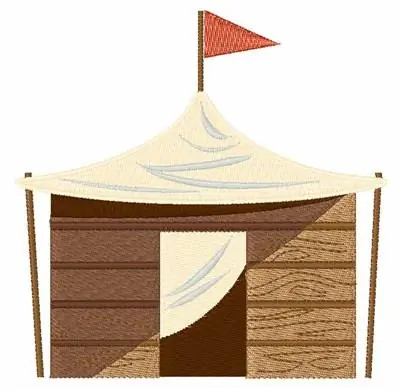 Play Fort Embroidery Design Markdown