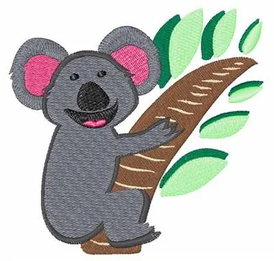 Koala Bear Embroidery Design New Release
