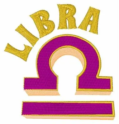 Libra Embroidery Design Editor’s Pick