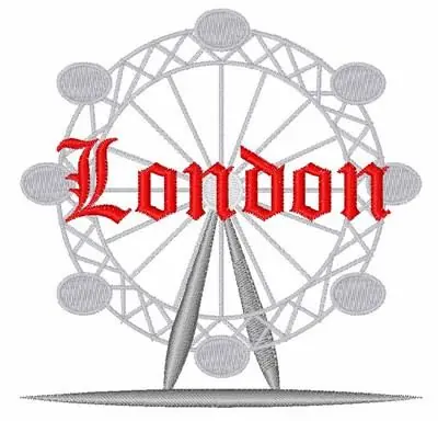 Next Day Delivery London Embroidery Design