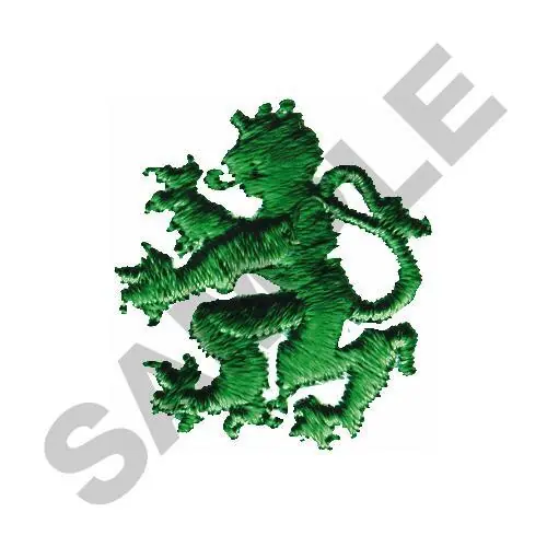 LION RAMPANT 728 Embroidery Design Trusted Brand