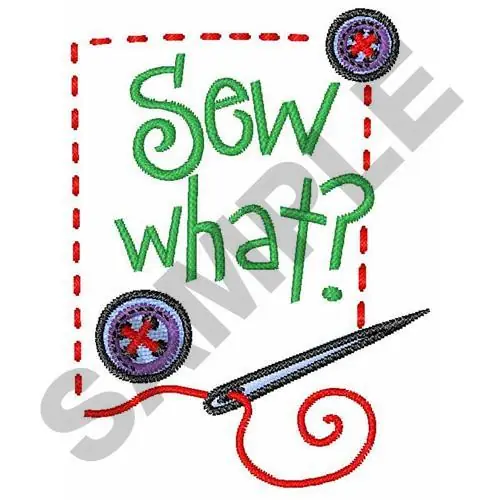 SEW WHAT? Embroidery Design Hassle-Free Returns