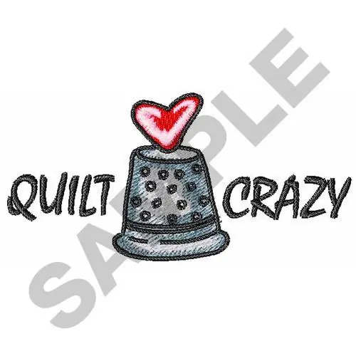 Warranty Included QUILT CRAZY Embroidery Design