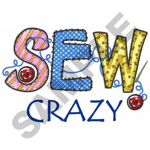 SEW CRAZY Embroidery Design Price Drop