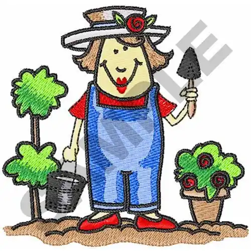 GARDENER Embroidery Design Sale