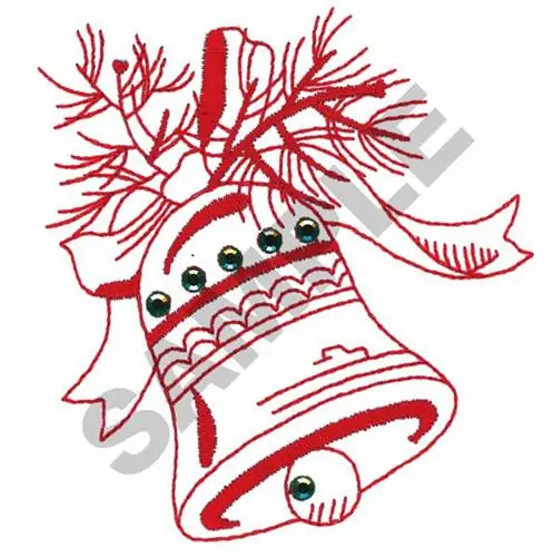 BELL CRYSTALS Embroidery Design Seasonal Sale