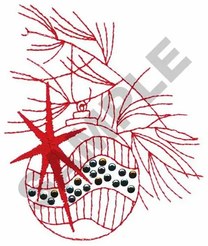 CHRISTMAS ORNAMENT CRYSTALS Embroidery Design Money Back Guarantee