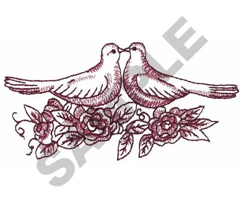DOVES Embroidery Design New Release