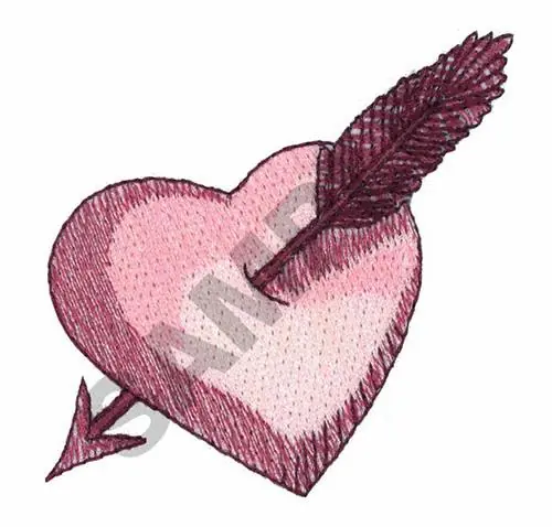 HEART Embroidery Design Last Chance