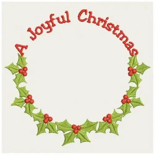 A Joyful Christmas Embroidery Design Get Yours