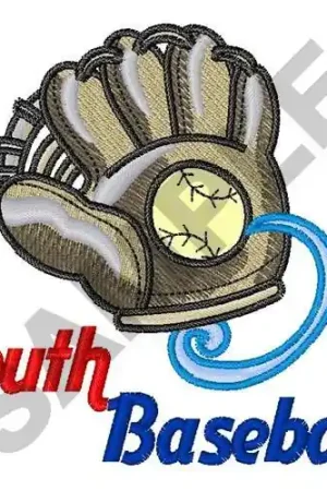 YOUTH BASEBALL Embroidery Design Latest