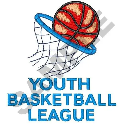 YOUTH BASKETBALL Embroidery Design Order Now