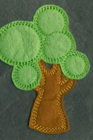 Applique Oak Tree Embroidery Design While Supplies Last